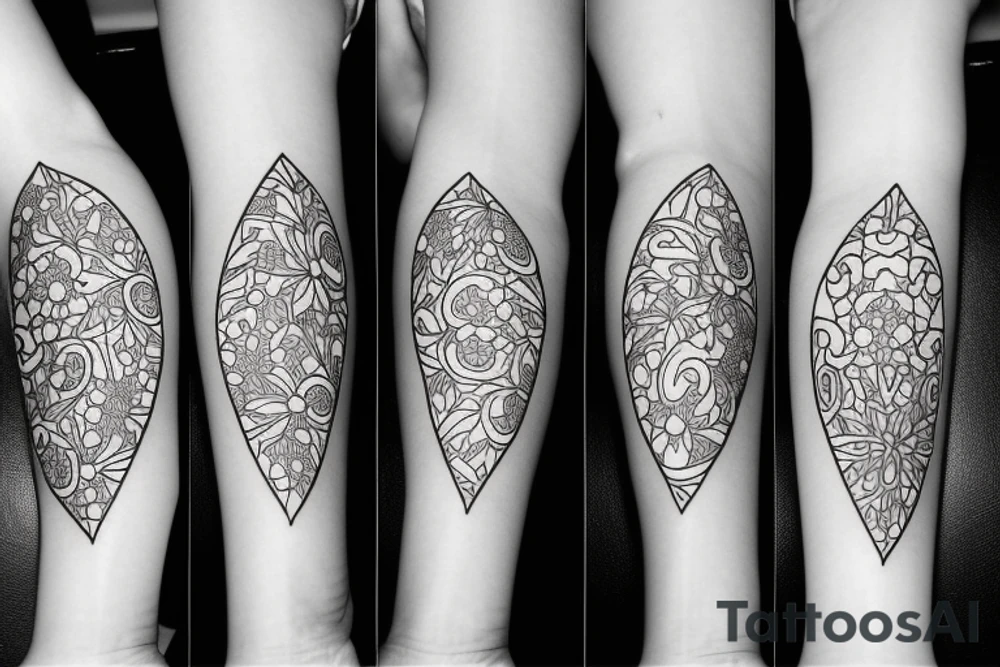 2 sisters, 2 inches in size, single line, floral tattoo idea