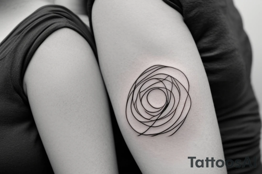 Two sisters hugging. Single line. Minimalist. Simple. Dainty. tattoo idea Two sisters hugging. Single line. Minimalist. Simple. Dainty. tattoo idea