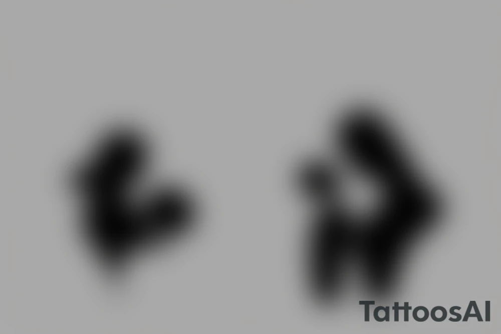 Two sisters hugging. Single line. Minimalist. Simple. Dainty. tattoo idea Two sisters hugging. Single line. Minimalist. Simple. Dainty. tattoo idea