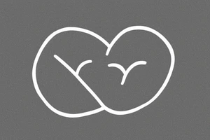 Two sisters. Single line. Minimalist. Simple. Dainty. 1 inch. tattoo idea