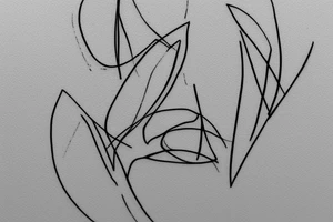 Sisters. Single line. Minimalist. Simple. Dainty. 1 inch. tattoo idea