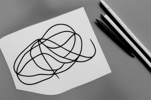 Sisters. Single line. Minimalist. Simple. Dainty. 1 inch. tattoo idea