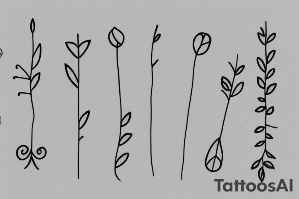 Sisters. Single line. Minimalist. Simple. Dainty. 1 inch. tattoo idea
