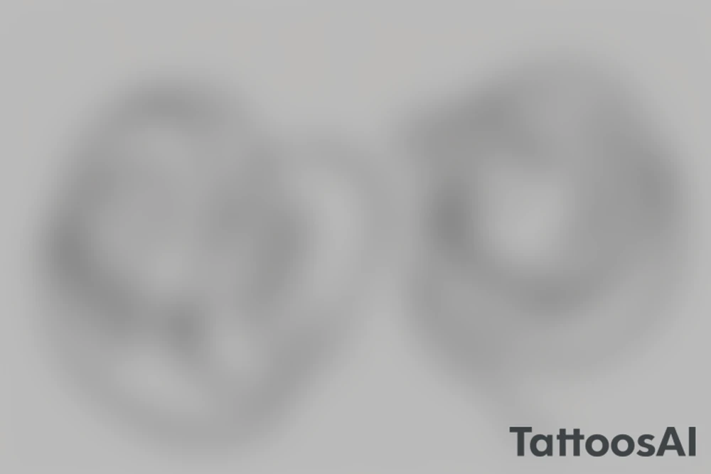 Sisters. Single line. Minimalist. Simple. Dainty. 1 inch. tattoo idea
