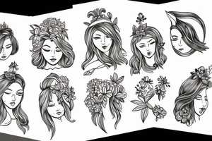 Sisters. Simple. Dainty. 1 inch. tattoo idea
