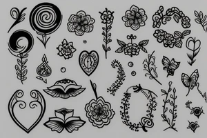 Sisters. Simple. Dainty. 1 inch. tattoo idea