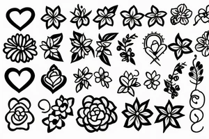 Sisters. Simple. Dainty. 1 inch. tattoo idea