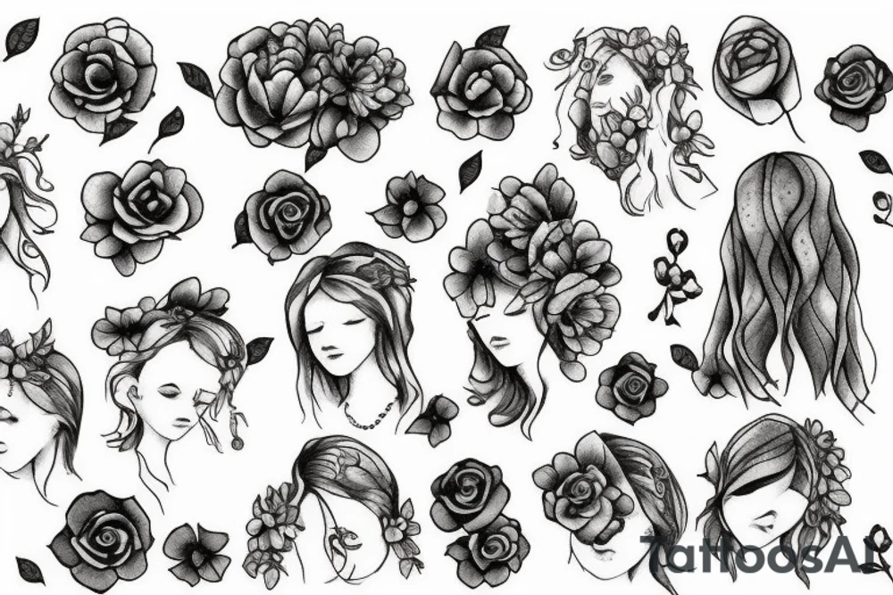 Sisters. Simple. Dainty. 1 inch. tattoo idea