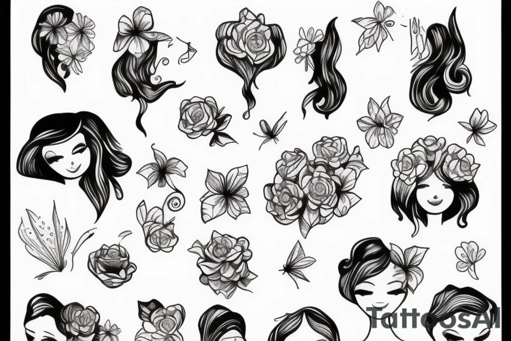 Sisters. Simple. Dainty. Small. tattoo idea