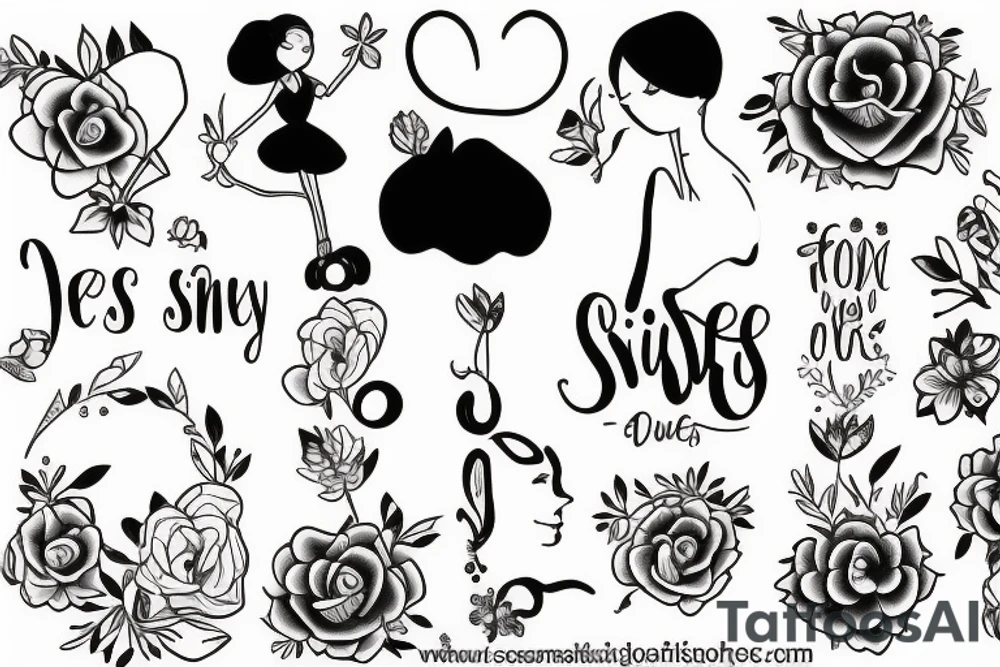 Sisters. Simple. Dainty. Small. tattoo idea