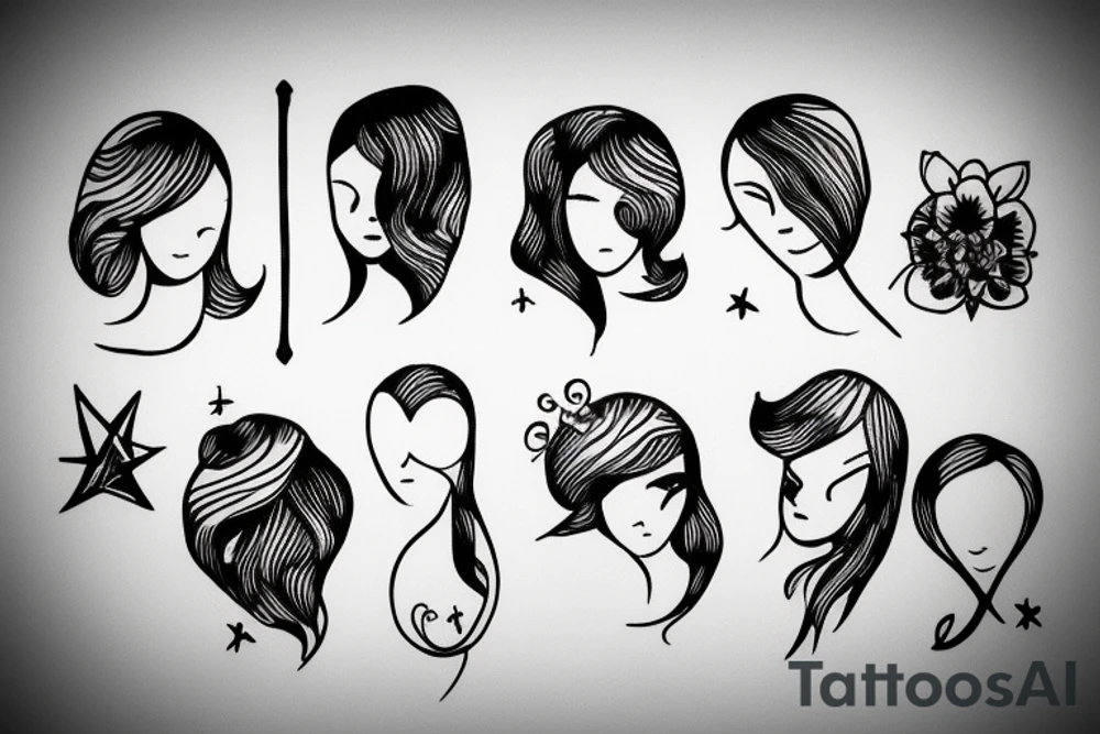 Sisters. Simple. Dainty. Small. tattoo idea