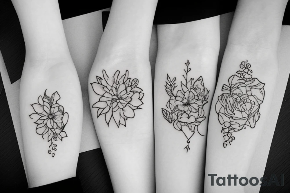 Sisters. Simple. Dainty. Small. tattoo idea