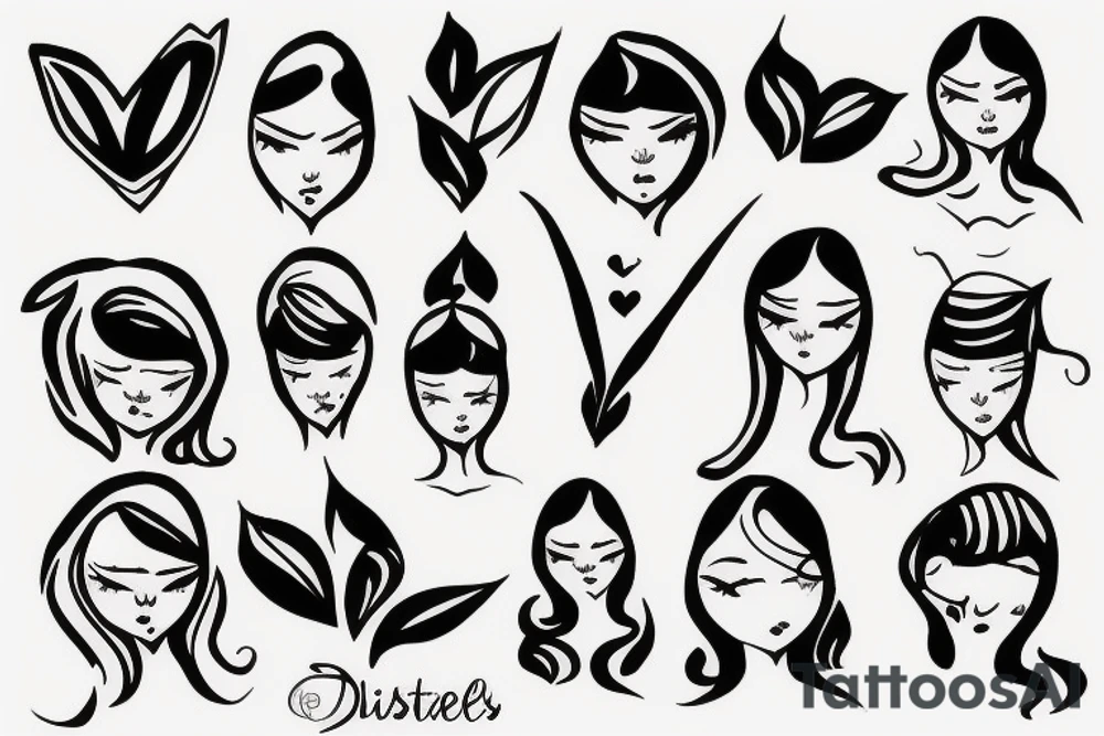 Sisters. Simple. Dainty. Small. tattoo idea