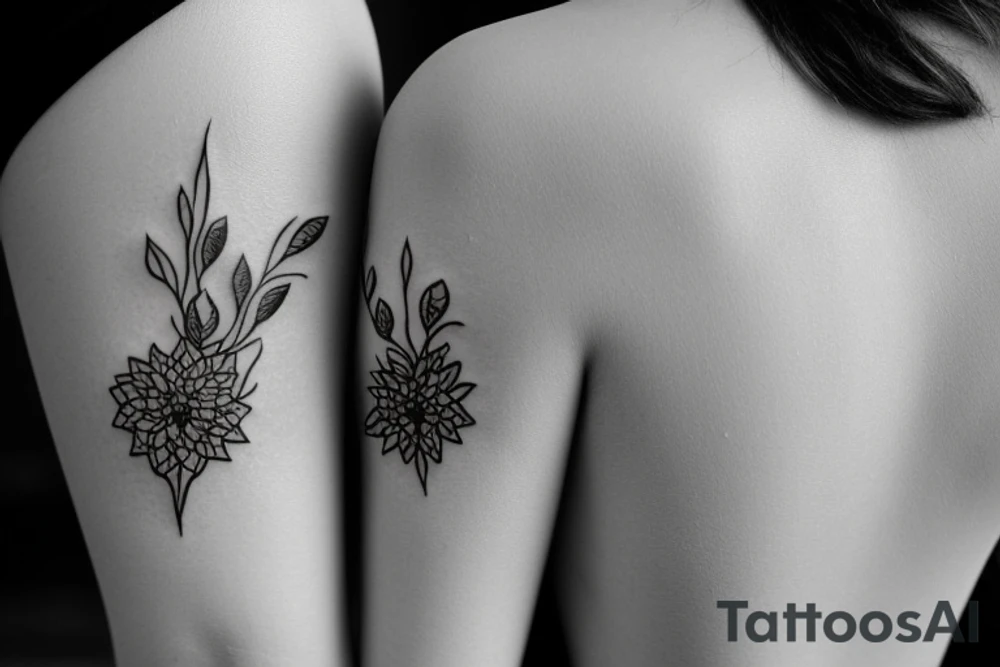Sisters. Simple. Dainty. Small. tattoo idea