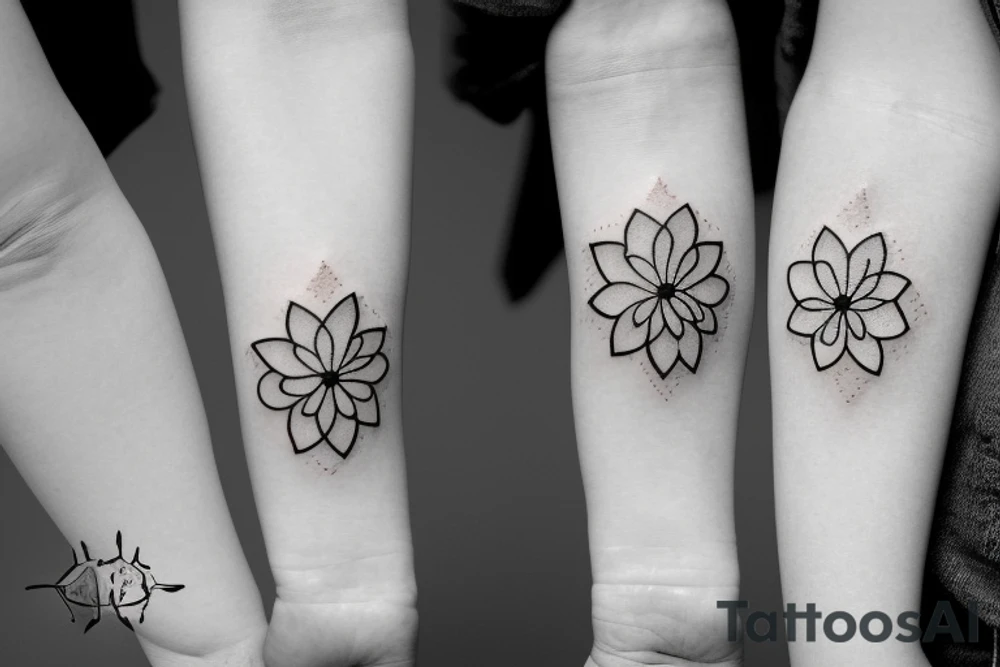 Sisters. Simple. Dainty. Small. tattoo idea