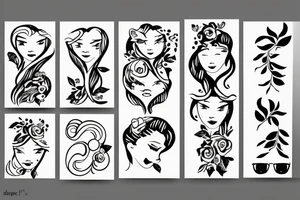 2 Sisters. Simple. Dainty. Small. tattoo idea