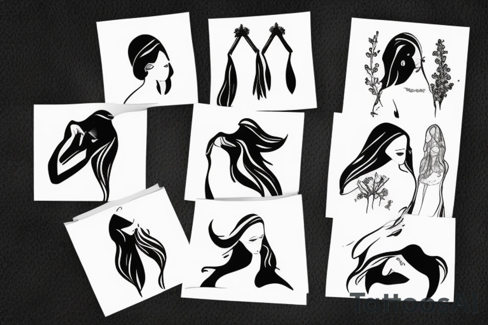 2 Sisters. Simple. Dainty. Small. tattoo idea
