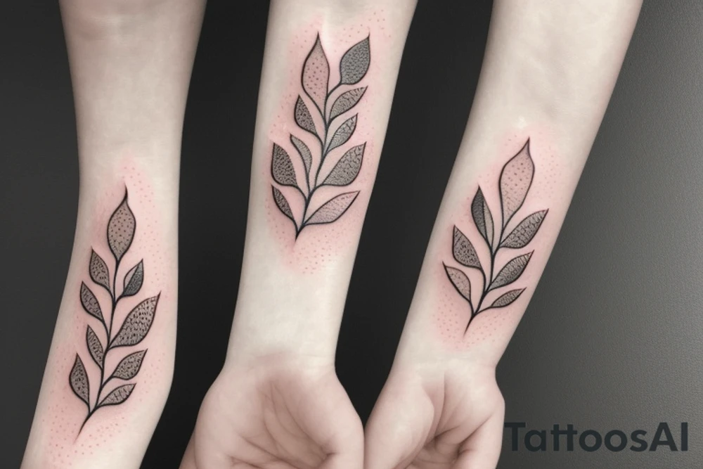 2 Sisters. Simple. Dainty. Small. tattoo idea