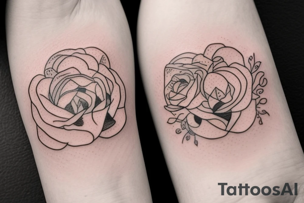2 Sisters. Simple. Dainty. Small. tattoo idea