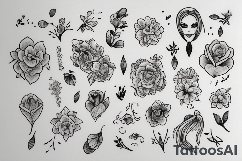 2 Sisters. Simple. Dainty. Small. tattoo idea