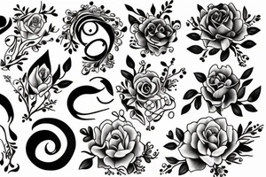 2 Sisters. Simple. Dainty. Small. tattoo idea