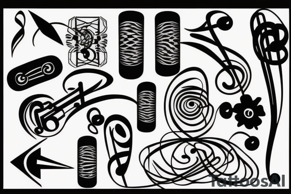 Music soul tattoo idea