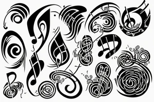 Music soul tattoo idea