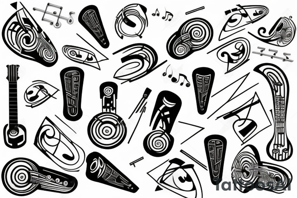 Music soul tattoo idea