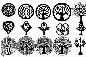Tree of life tattoo idea