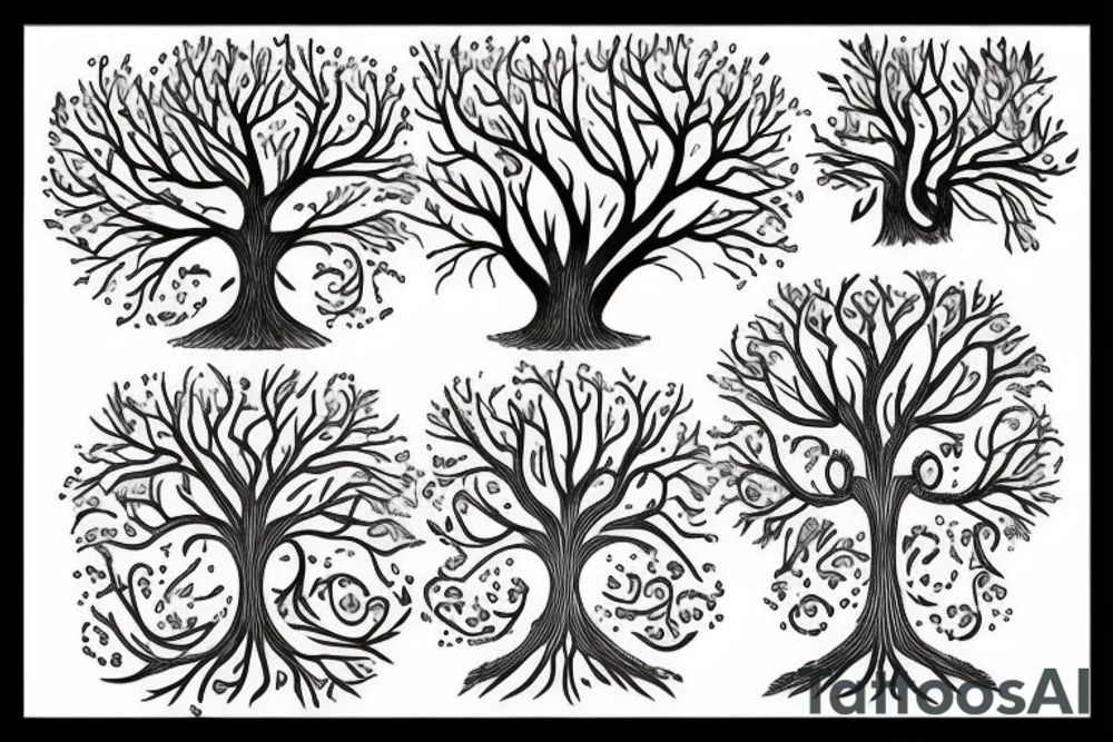 Tree of life tattoo idea