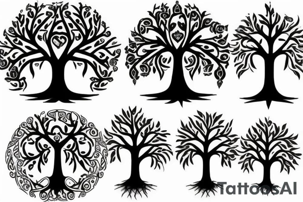 Tree of life tattoo idea