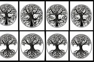 Tree of life chest tattoo tattoo idea