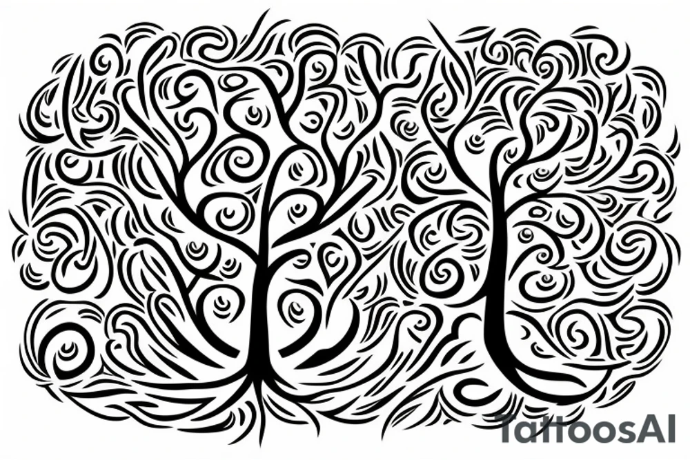 Tree of life chest tattoo tattoo idea
