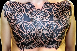 Celtic animal
chest tattoo tattoo idea