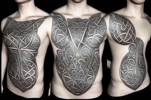 Celtic animal
chest tattoo tattoo idea