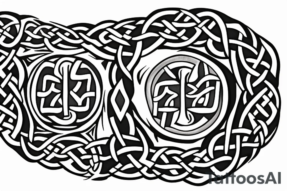 Celtic dragon chest tattoo tattoo idea