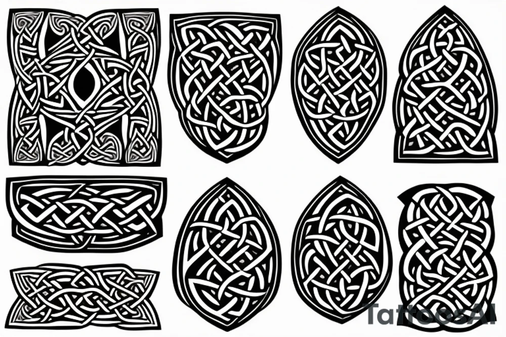 Celtic animal chest tattoo tattoo idea