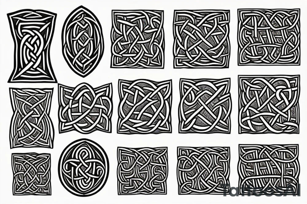 Celtic animal chest tattoo tattoo idea