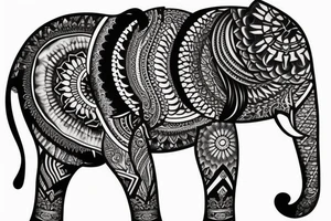 Mandala elephants
chest tattoo tattoo idea