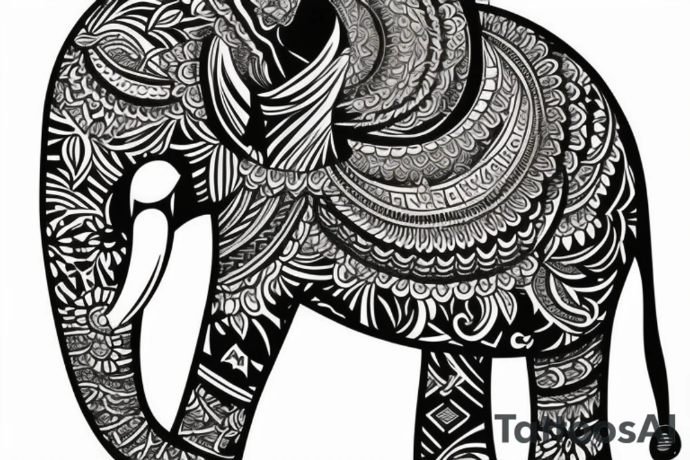 Mandala elephants
chest tattoo tattoo idea