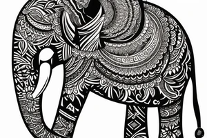 Mandala elephants
chest tattoo tattoo idea