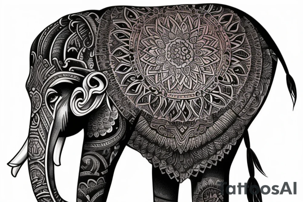 Mandala elephants
chest tattoo tattoo idea