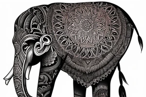 Mandala elephants
chest tattoo tattoo idea