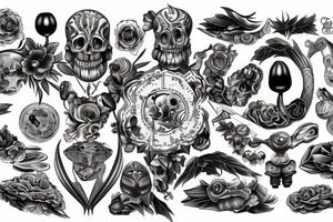 Mean pectorals tattoo tattoo idea