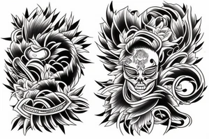 Masculine tattoo tattoo idea