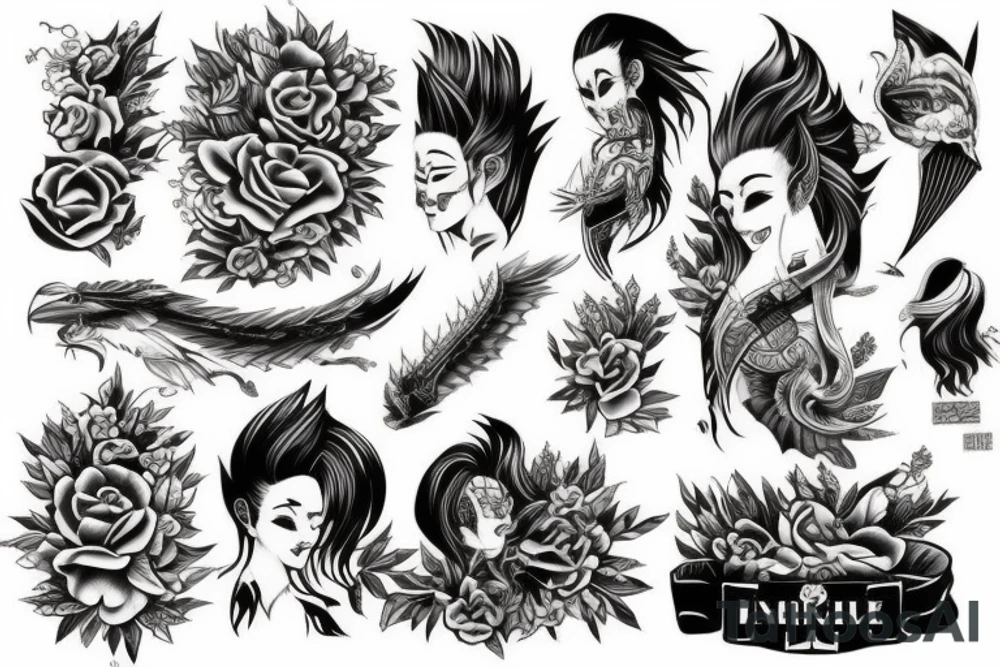 Masculine tattoo tattoo idea