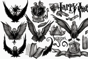Harry potter tattoo idea