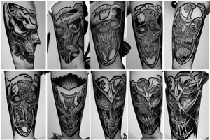 My sons name HUNTER tattoo idea