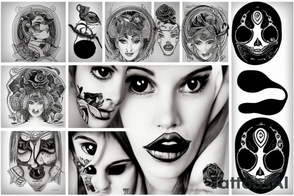 tettloo head tattoo idea