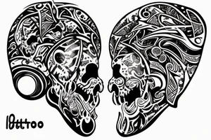 tettloo for head tattoo idea
